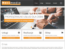 Tablet Screenshot of massmedia24.pl